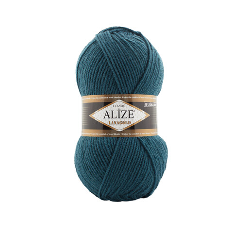Пряжа Alize Lanagold 294 петроль