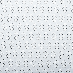 Батист ришелье, 130 см, айвори