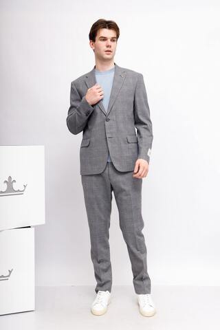 CC Collection by CORNELIANI Костюм из шерсти с эластаном в клетку
