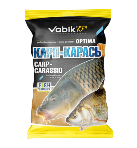 Прикормка Vabik OPTIMA Карп-Карась 1кг 10 шт/уп.