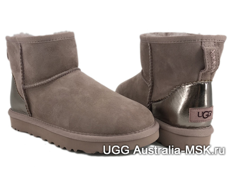 UGG Mini Classic II Metallic Smoky