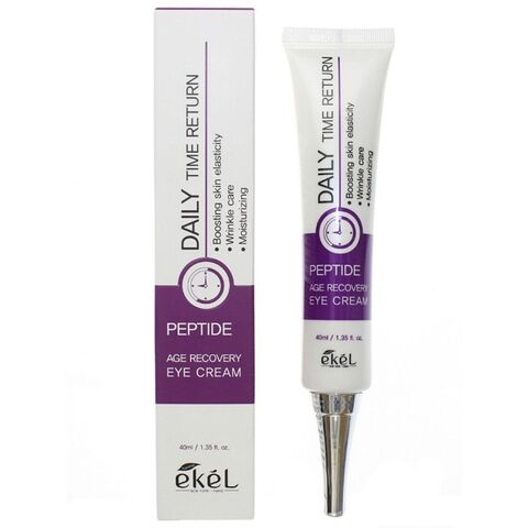 Ekel Крем для век антивозрастной с пептидами  Return Age Recovery Eye Cream Peptide, 40 мл