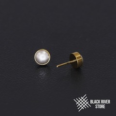 Топ White Pearl PVD Yellow Б/Р