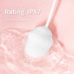 Виброяйцо DryWell Scarlett на дистанционном пульте управления