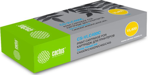 Лазерный картридж Cactus CS-VLC400CRU (106R03534) голубой для Xerox VersaLink C400DN, C405DN, C400, 405, C400N, C405N (8'000 стр.)