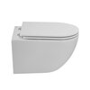 Унитаз подвесной безободковый с сиденьем CEZARES RELAX CZR-38088-49-TH-TOR/SC