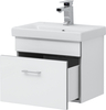 Aquanet 254066 Тумба с раковиной Верона 50 (Moduo Slim) цв.белый (254066)