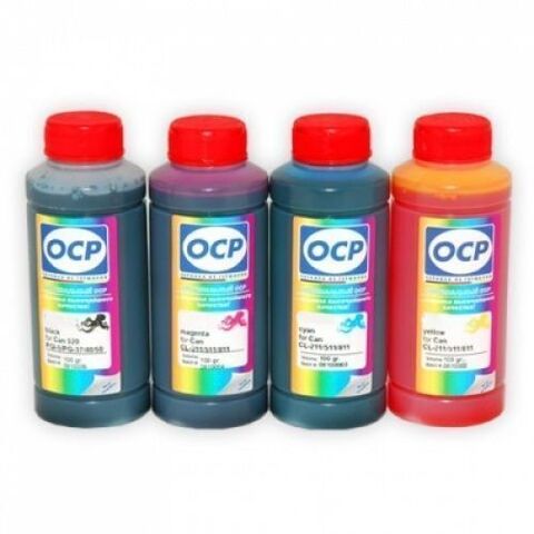 Комплект чернил OCP BKP230, C/M/Y230 пигментные, комплект 4 x 100 г.