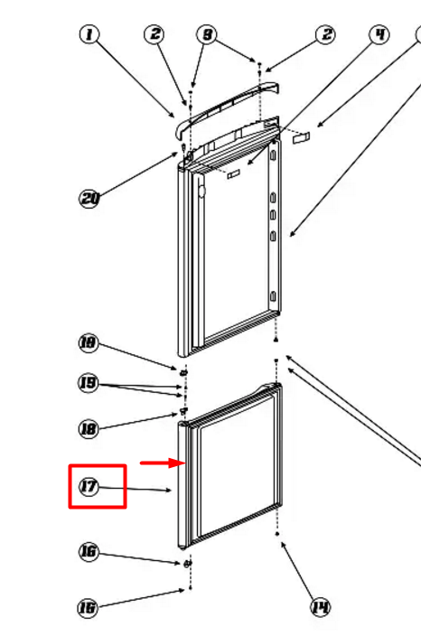 Уплотнитель двери холодильника c138g. Индезит резинка на дверь