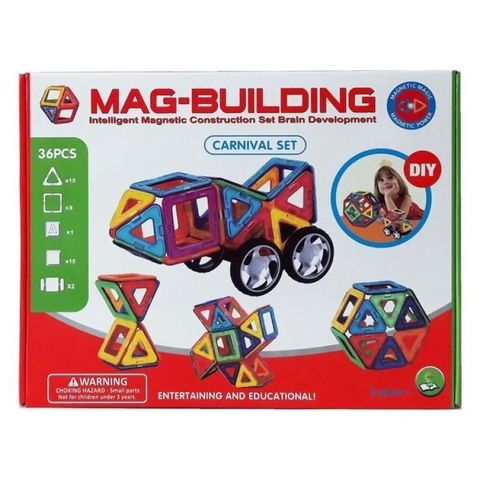 Магнитный конструктор Mag-Building Carnival GB-W36