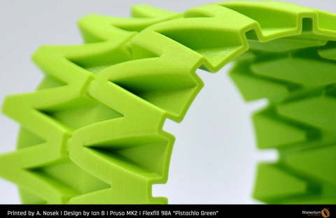 Пластик для 3D-принтера Fillamentum Flexfill TPU 98A Pistachio Green