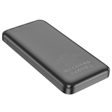 Внешний аккумулятор 10000 mAh с 2 USB + Type-C Hoco J101 с быстрой зарядкой 22.5W (Черный)