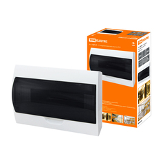 Щиток распределительный навесной Tdm Electric ЩРН-П, 15 модулей, IP41, пластиковый