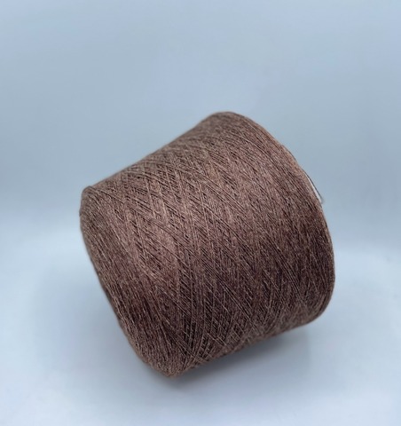 Zegna Baruffa (пр.Италия), art-Kent , 2/18 900м/100 гр. 100% Меринос, цвет-Коричневый меланж ,арт-28661
