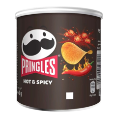 Чипсы Pringles с острым и пряным вкусом (маленькая упаковка)