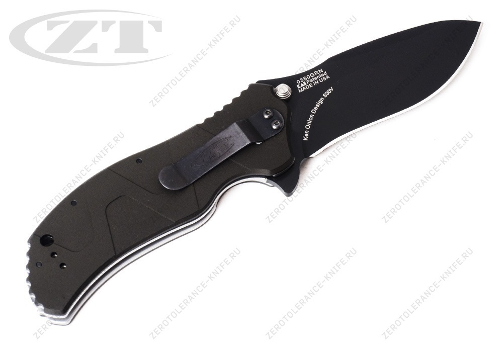 Нож Zero Tolerance 0350GRN Onion - фотография 