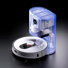 Робот-пылесос Xiaomi Roidmi EVE Plus Robot Vacuum and Mop Cleaner with Cleaning Base (EU) (Белый)