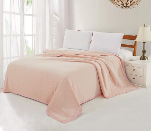 Плед 220х240 Sofi De MarkO Стелла персиковый