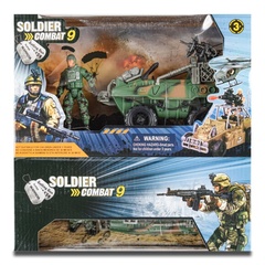 Военный набор с джипом