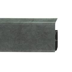 Пластиковый плинтус Royce 80 мм (2200x80x20) 340 Мрамор Темный
