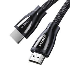 Кабель UGREEN HDMI 2,1 Male To Male Cable 8K Braided Cable, 5м HD140, черный
