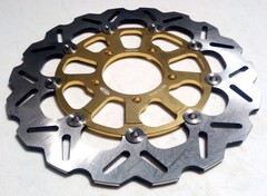 Тормозной диск для Kawasaki Z800 / Z1000 / Ninja ZX-6R / ZX-10R / Передний /ARASHI / gold