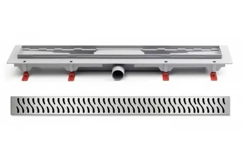 Трап линейный для пола, боковой слив MCH CH1050/50H1