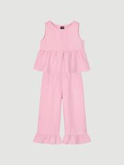 Комплект Mjölk (топ и брюки) Pink