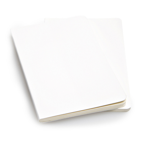 Набор 2 блокнота Moleskine Volant Pocket, цвет белый, в линейку