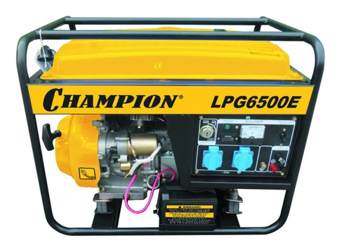 Бензогенератор Champion LPG6500E  5.5+кВт+ газ