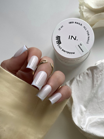 Гель моделирующий IBDI NAILS 02 Innocence 30мл