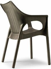 Кресло пластиковое Scab Design Olimpia Trend, бронза