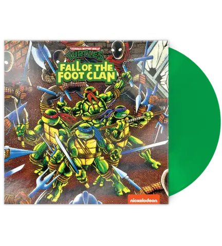 Виниловая пластинка. OST - Teenage Mutant Ninja Turtles: Fall of the Foot Clan (Green Vinyl) (Бамп)