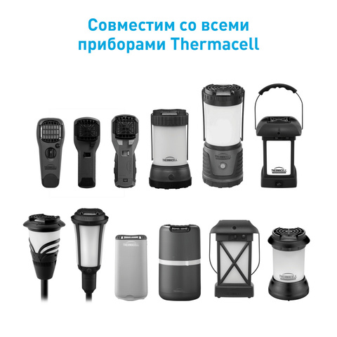 Набор запасной Thermacell (4 газовых картриджа + 12 пластин)