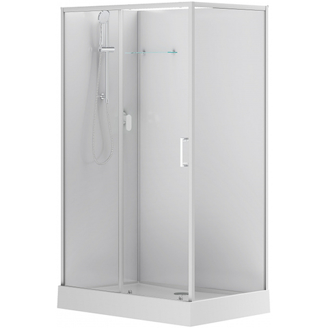 Aquanet 281973 Passion EVO 120L Душ. кабина Прямоугольник, 1200х800 Лев.угол WHITE Набор (281973)