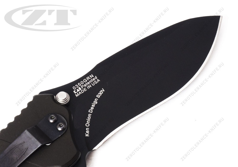 Нож Zero Tolerance 0350GRN Onion - фотография 