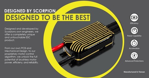ESC регулятор мотора Scorpion Tribunus III 14-220A 4-14S SBEC