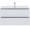 Aquanet 287544 Тумба Lino 100 (Flat) белый глянец (287544)