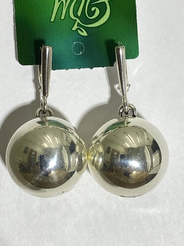 Гига (серьги из серебра)