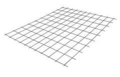 Сварная карта-сетка 1000х2000 Ячейка 50х50 толщина 4мм (ТУ диаметр проволоки по факту 3,5-4,0)