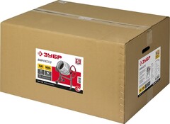 ЗУБР 140 л, 550 Вт, бетоносмеситель с чугунным венцом (БМЧ-140)