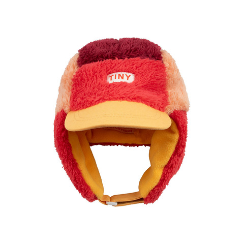 Шапка-Ушанка Tinycottons Polar Sherpa Red