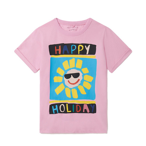 Футболка Stella McCartney Kids Happy Holiday