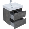 Aquanet 287889 Тумба Nova Lite 60 2 ящ. цв. дуб серый (287889)