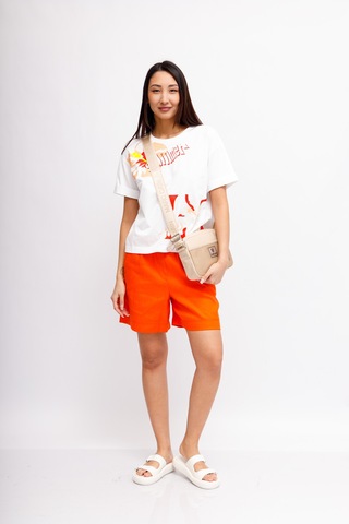 Marc Cain Sports Шорты из бленда льна,хлопка и эластана