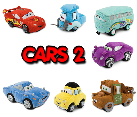 Cars 2 Plush 8''