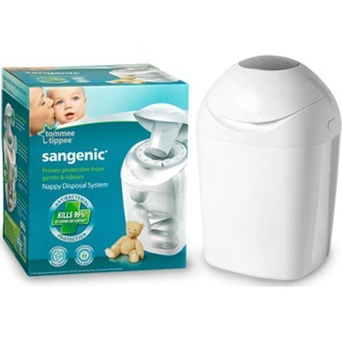 Утилизатор подгузников Sangenic (В комплекте: утилизатор подгузников Sangenic, 1 кассета (белый)