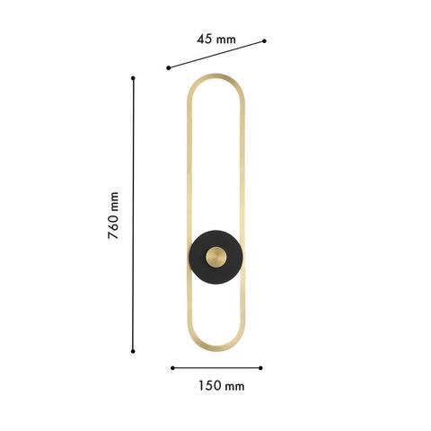 Настенный светодиодный светильник Favourite Cyclone 4296-2W