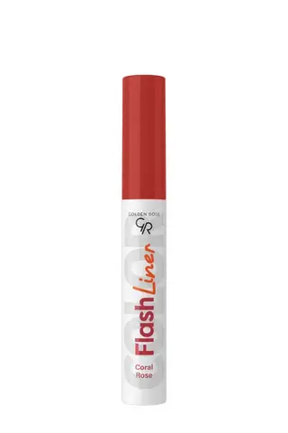 Golden Rose Тушь FLASH LASH COLORED тон 06_CORAL ROSE кораллово-розовый