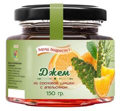 Джем из Сосновой шишки с Апельсином / 150 гр / IT'S YORS